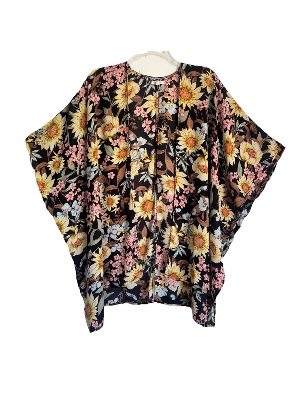 Maurices Sunflowers Floral Kimono